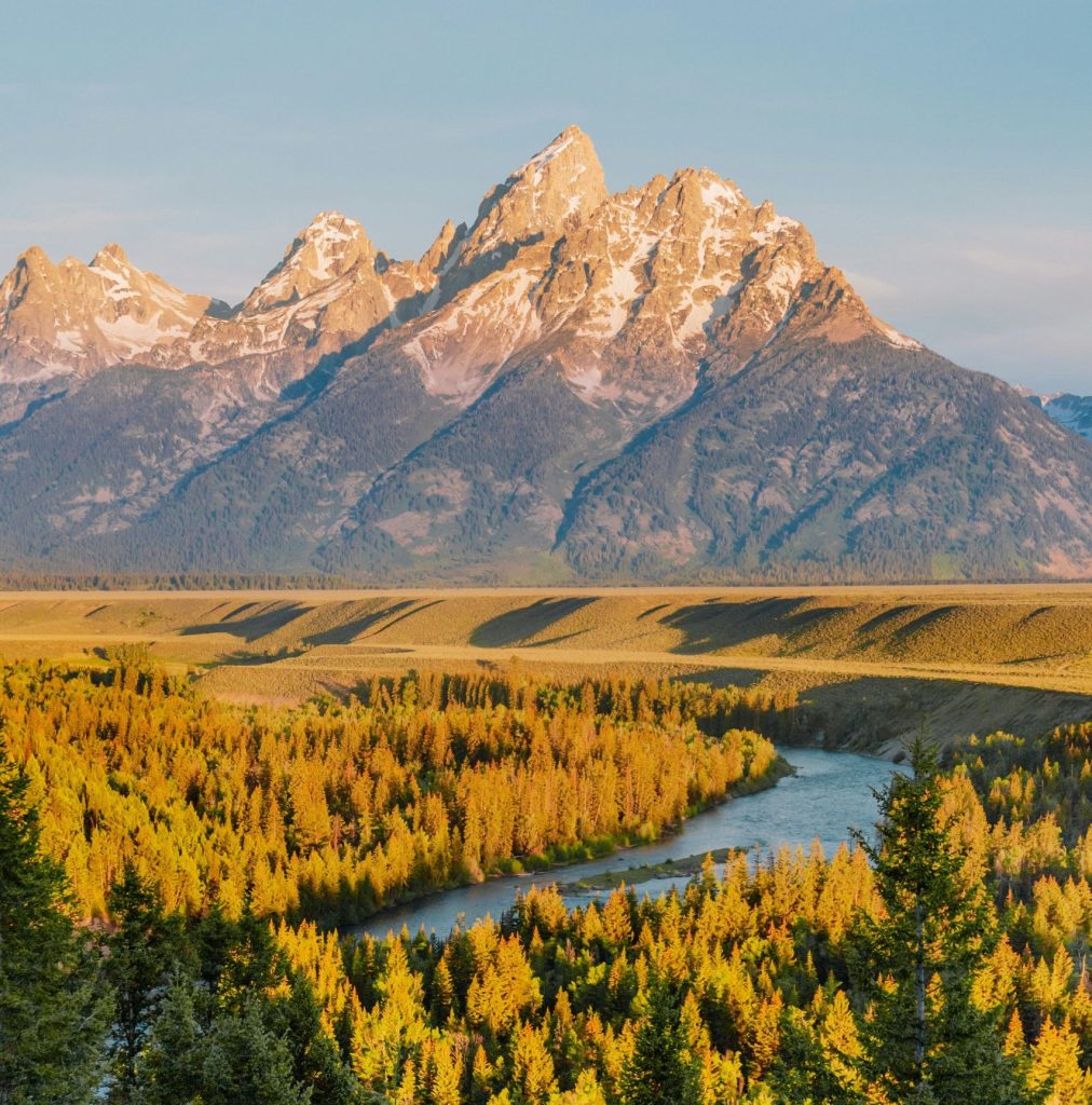 Fly fishing in the Jackson Hole valley